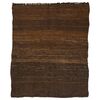 Dark brown-black "primitive" kilim - no. 1353 -