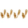 Set of 4 antique bronze tiebacks - O/6771-3 -