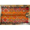 Old, polychrome "cicim" rug - n. 1226 -