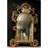 specc307 - gilded and carved mirror, with coping, first half of the 20th century, size cm l 100 xh 176     