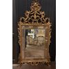 specc310 - mirror in gilded and carved wood, II half of the 19th century, size cm l 95 xh 277     