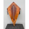 Briar thermometer (various woods) in art d&#39;eco &#39;style.     