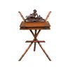 Finely carved wooden writing desk - Workshop of Valentino Panciera Besarel. Venice, 19th century.