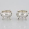 Pair of George IV sterling silver salt cellars, Paul Storr, London, 1820