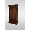French display cabinet from the 1800s Louis Philippe style with drawer