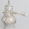 925 silver chocolate pot, Italy, Milan, last quarter of the 20th century