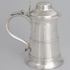 George III sterling silver tankard, Peter & Ann Bateman, London, 1791