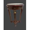 Small table with bronzes