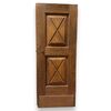 PTI767 - Poplar and oak door, 18th century, dimensions cm W 77 x H 200