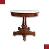 Mahogany round table, first half of the 19th century