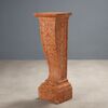 Decorative Column in Red Verona Marble, Italy, 20th Century