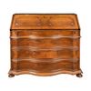 Walnut chest of drawers with drop-leaf. Italy, 18th century.