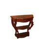Small Louis Philippe console table in mahogany wood from the 19th century