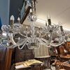 Antique large crystal chandelier from the late 19th century. High quality! 16 lights - Arms. Diameter 110 cm