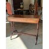 19th century walnut and burr walnut gaming table