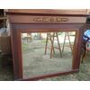 Mirror / Fireplace mirror cm. 132 x 116