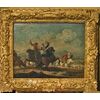 Painting "Duel" by Giuseppe Zais