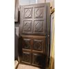 stip164 walnut wall placard, ep. &#39;700, meas. h cm 295 x 145 width.     