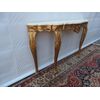 LOUIS XV STYLE GILDED WOOD CONSOLE EARLY 20TH CENTURY
