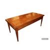 Large Rustic Extendable Rectangular Walnut Wood Table, 19th Century