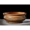 Embossed copper basin, Italy, 16th century