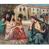 Georgette Nivert (French, 1900 c.) - The Spanish Women.