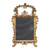 Carved and gilded wooden mirror. Italy, 18th century.