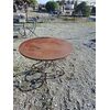 Heavy iron table D100 - H76
