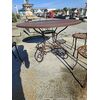 Heavy iron table D 120