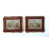 Game of cherubs - couple oil paintings on canvas     