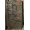ptcr475 - chestnut door with window, measuring cm l 91 xh 186     