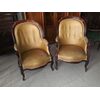 Pair of Charles X armchairs     