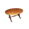 English living room table from the second half of the 1800s in walnut wood