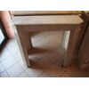 SMALL NEO-CLASSICAL FIREPLACE IN WHITE CARRARA MARBLE, LATE 19TH CENTURY FRANCE, CM L103xP30xH103