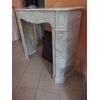 LOUIS PHILIPPE MARBLE FIREPLACE, LATE 19TH CENTURY, FRANCE, cm W113xD34xH99