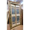 ptl280 porta laccata in finto marmo mis. max 150 x 250 , luce 114 x 238cm