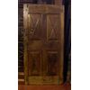 ptir246 porta in noce a 4 losanghe mis. h184 x 92cm