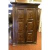 stip060 wall cabinet with doors carved walnut mis.157 x 230