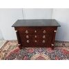 RESTORED EMPIRE STYLE FLAME MAHOGANY CHEST OF DRAWERS