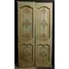 ptl335 porta doppia decorata, mis. max cm 110 x h 208