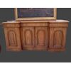 English antique furniture hutch with four doors