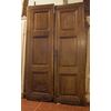 ptci357  portoncino in noce '700 mis. cm147x240x6,2cm