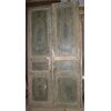 ptl326 two doors with lacquered figures, mis. 120 x 240 cm