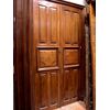 stip118 armadio a muro in noce pannellato mis. cm140 x h 242cm