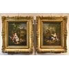 Francois Boucher (Paris, 1703 - 1770), The Surprised Lovers/ The Pleasant Lesson