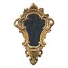 Gilded wooden stoup. Italy, 18th century.