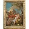 Venetian painter (18th century) - Venus and Chronos (preparatory sketch).