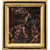 Tuscan Master (17th century) - Raising of the Cross.