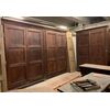 ARM242 - N. 2 walnut wardrobes, from the 1700s, one measures cm L 370 x H 265, the other cm L 195 x H 265