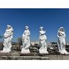 Statue quattro stagioni in marmo -Altezza 160 cm